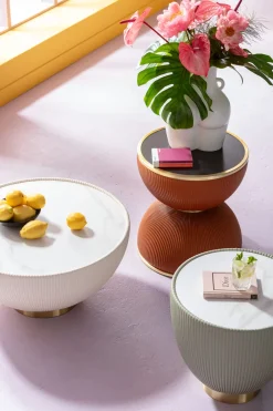 KARE Design Sohvapöydät*Coffee Table Endless Vegas White Ø71cm