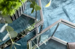 KARE Design Sohvapöydät*Comb Sohvapöytä Hopea 45cm