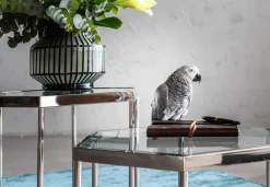 KARE Design Sohvapöydät*Comb Sohvapöytä Hopea 45cm