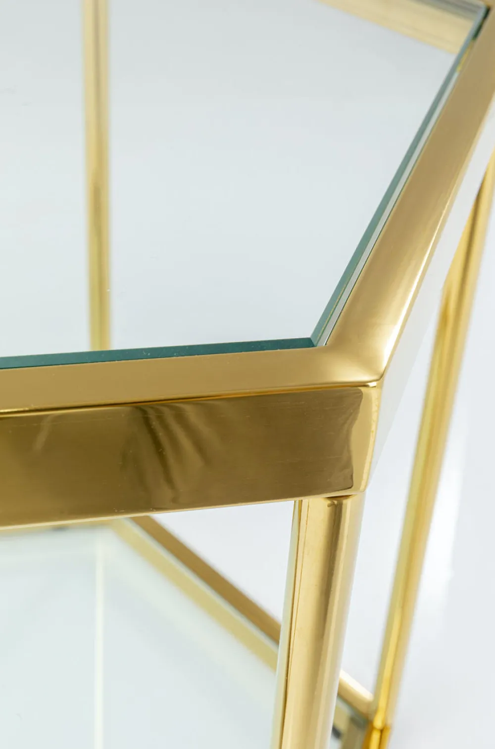 KARE Design Sohvapöydät*Comb Sohvapöytä Kulta 45cm