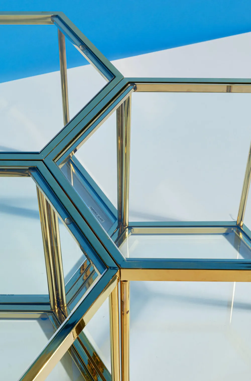 KARE Design Sohvapöydät*Comb Sohvapöytä Kulta 45cm