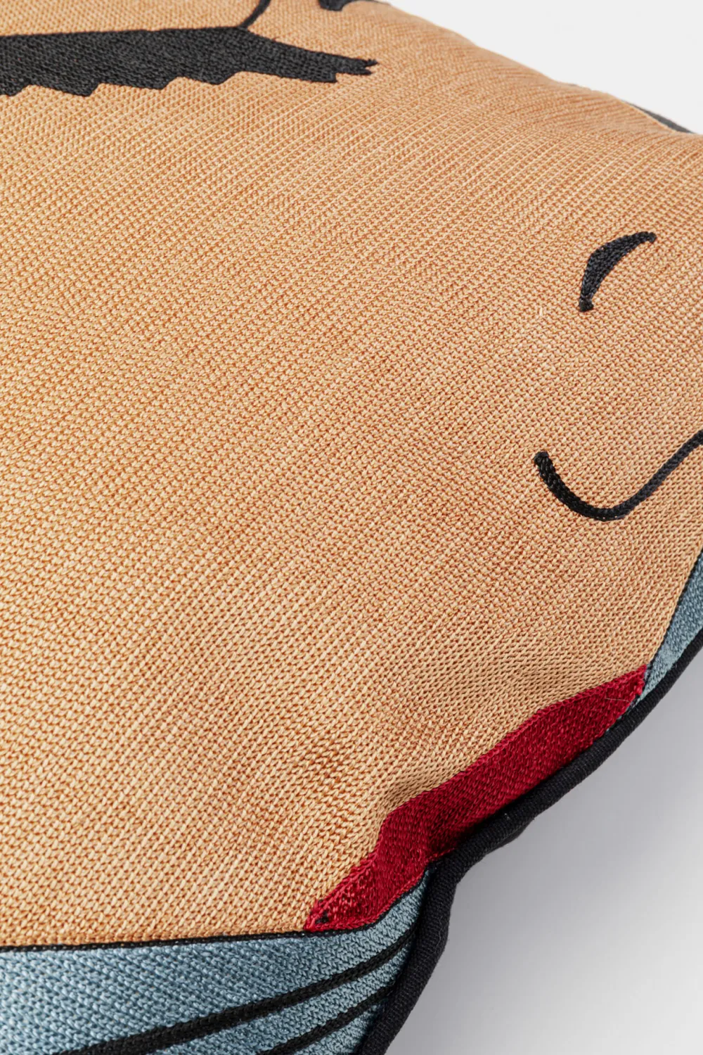 KARE Design Sisustustyynyt|Olohuone*Comic Face Tyyny, Monivärinen 50x50cm