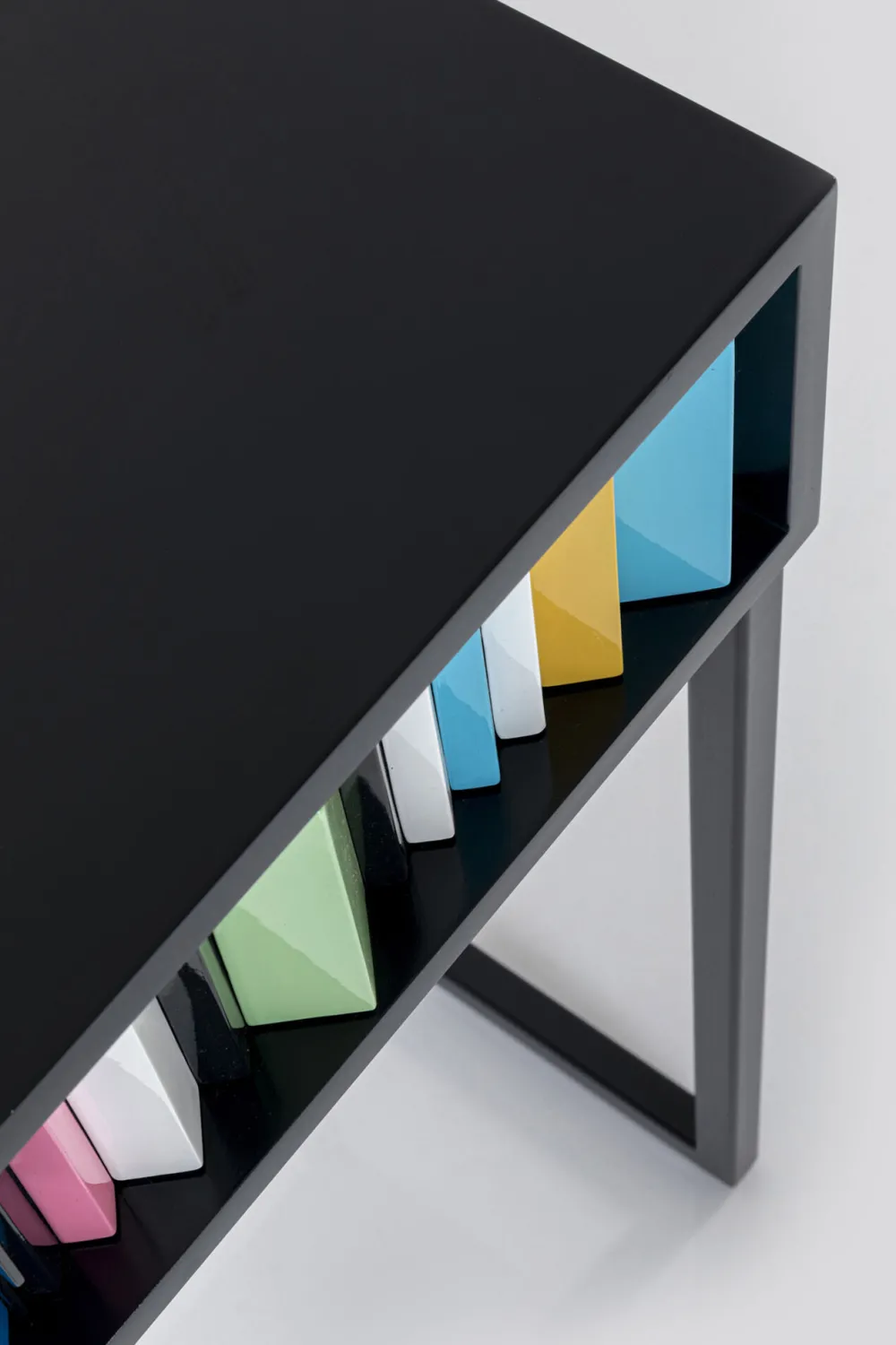 KARE Design Konsolipöydät Ja Sivupöydät*Concertina Colore Konsolipöytä - Monivärinen, 136x40cm