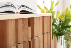 KARE Design Senkit|Olohuone*Concertina Senkki, Sivupöytä - Natur 186x74cm