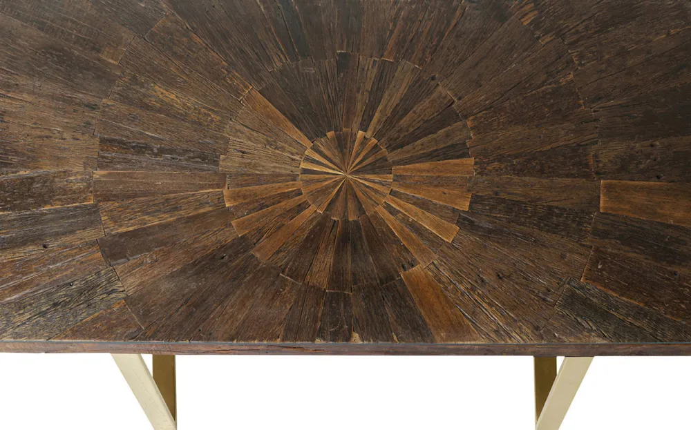 KARE Design Pöydät*Conley Pöytä, Messinki 160x80cm