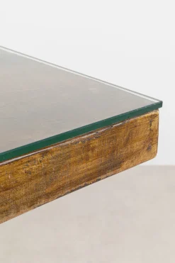 KARE Design Pöydät*Conley Ruokapöytä - Ristikkojalka, Messinki 180x90cm