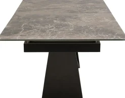 KARE Design Pöydät*Connesso Jatkettava Ruokapöytä, Keraaminen Pöytälevy 200(+60)x100cm