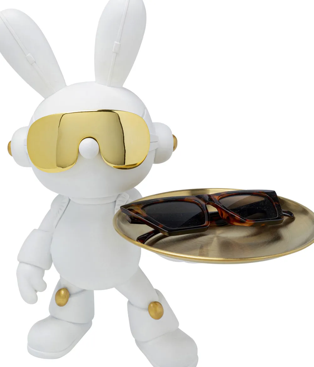 KARE Design Koriste-Esineet*Cool Bunny Tray Koriste-esine, Pieni Tarjotin 27cm