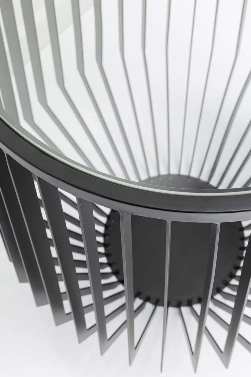 KARE Design Sohvapöydät|Olohuone*Corinne Sivupöytä Musta Ø40cm