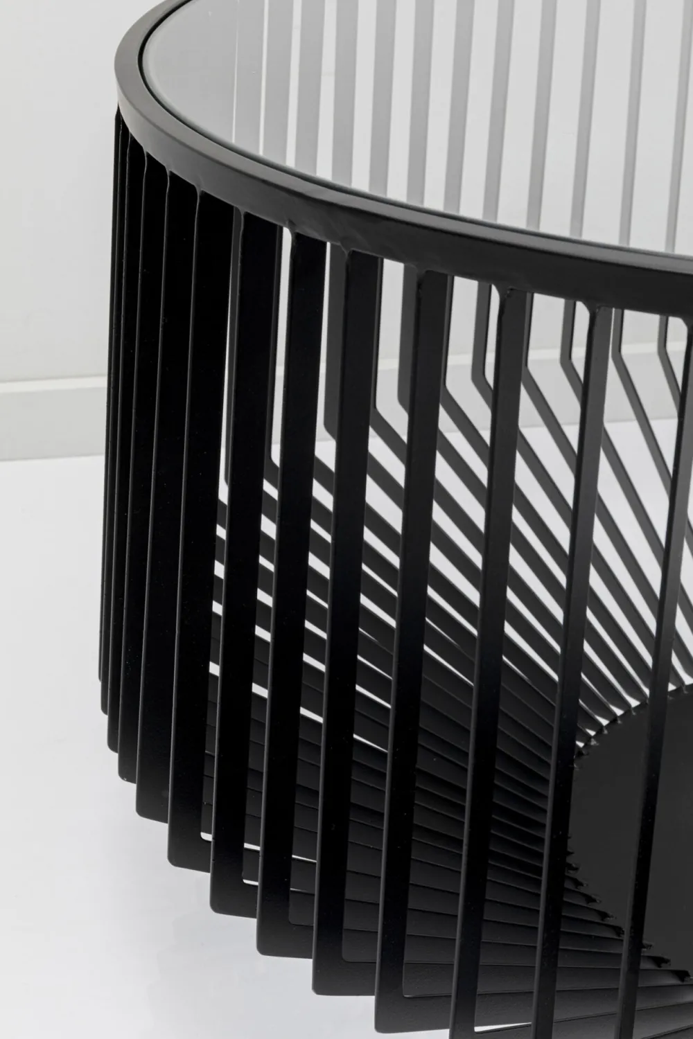 KARE Design Sohvapöydät|Olohuone*Corinne Sohvapöytä Musta Ø80cm