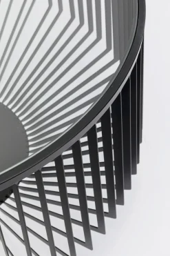 KARE Design Sohvapöydät|Olohuone*Corinne Sohvapöytä Musta Ø80cm