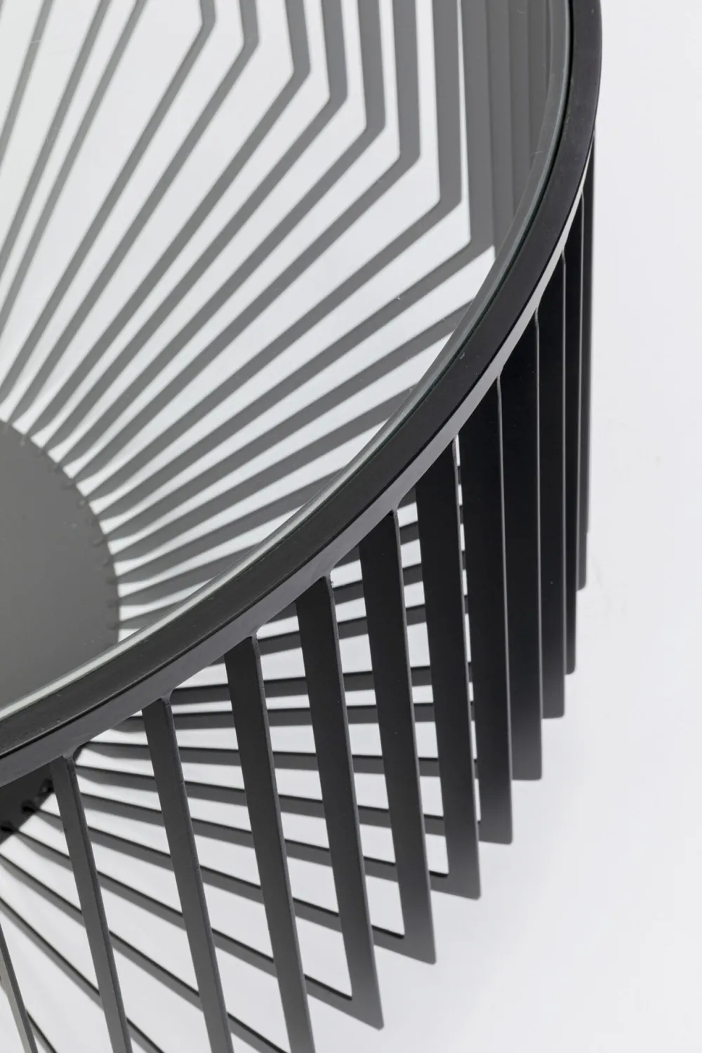 KARE Design Sohvapöydät|Olohuone*Corinne Sohvapöytä Musta Ø80cm