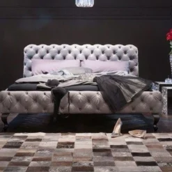 KARE Design Matot*Cosmo Grey Fur Lampaantalja Matto 200x300cm