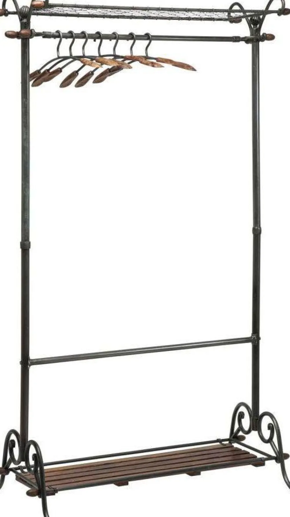 KARE Design Jalalliset Vaatenaulakot*Cosmopolitan Vaatenaulakko Henkareilla (13/osaa)