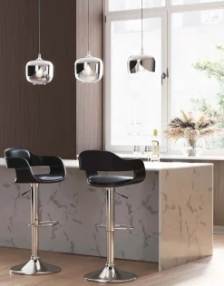 KARE Design Baarituolit*Costa Baarituoli, Musta