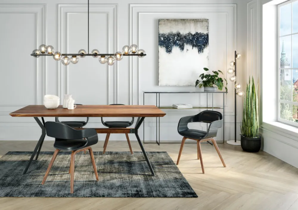 KARE Design Tuolit*Costa Walnut Tuoli Käsinojilla, Pähkinä