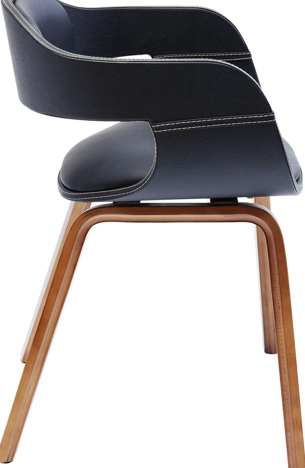 KARE Design Tuolit*Costa Walnut Tuoli Käsinojilla, Pähkinä