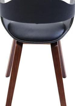 KARE Design Tuolit*Costa Walnut Tuoli Käsinojilla, Pähkinä