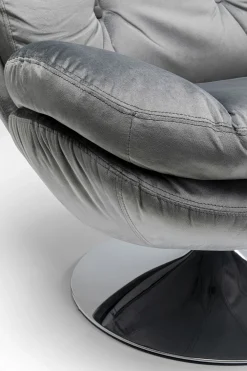 KARE Design Nojatuolit*Cosy Grey Pyörivä Nojatuoli, Harmaa