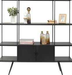 KARE Design Hyllyt*Cosy Sixties Hylly Musta 180x183cm