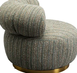 KARE Design Nojatuolit*Couture Stripes Blue Kääntyvä Nojatuoli