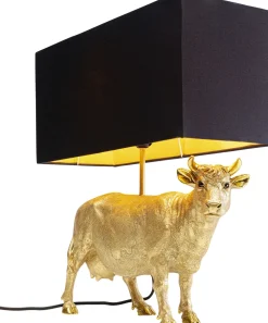 KARE Design Pöytävalaisimet*Cow Gold Lehmäpöytävalaisin, Kulta 52cm