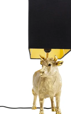 KARE Design Pöytävalaisimet*Cow Gold Lehmäpöytävalaisin, Kulta 52cm