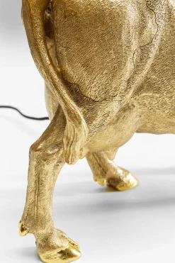 KARE Design Pöytävalaisimet*Cow Gold Lehmäpöytävalaisin, Kulta 52cm