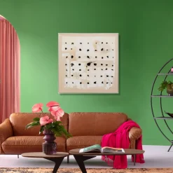 KARE Design Taulut|Olohuone*Creative Dots Kehystetty Taulu 120x120cm