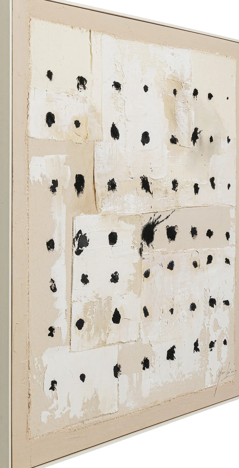 KARE Design Taulut|Olohuone*Creative Dots Kehystetty Taulu 120x120cm