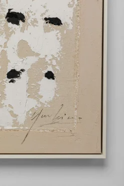 KARE Design Taulut|Olohuone*Creative Dots Kehystetty Taulu 120x120cm