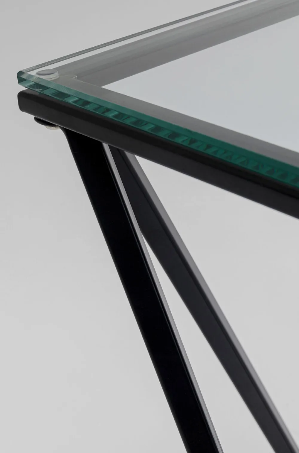 KARE Design Sohvapöydät*Cristallo Sivupöytä, Musta 50x50cm