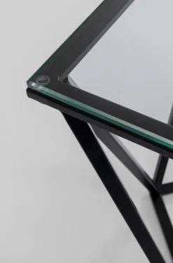 KARE Design Sohvapöydät*Cristallo Sivupöytä, Musta 50x50cm