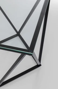 KARE Design Sohvapöydät*Cristallo Sivupöytä, Musta 50x50cm