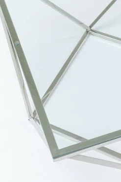 KARE Design Sohvapöydät*Cristallo Sohvapöytä Hopea 80x80cm