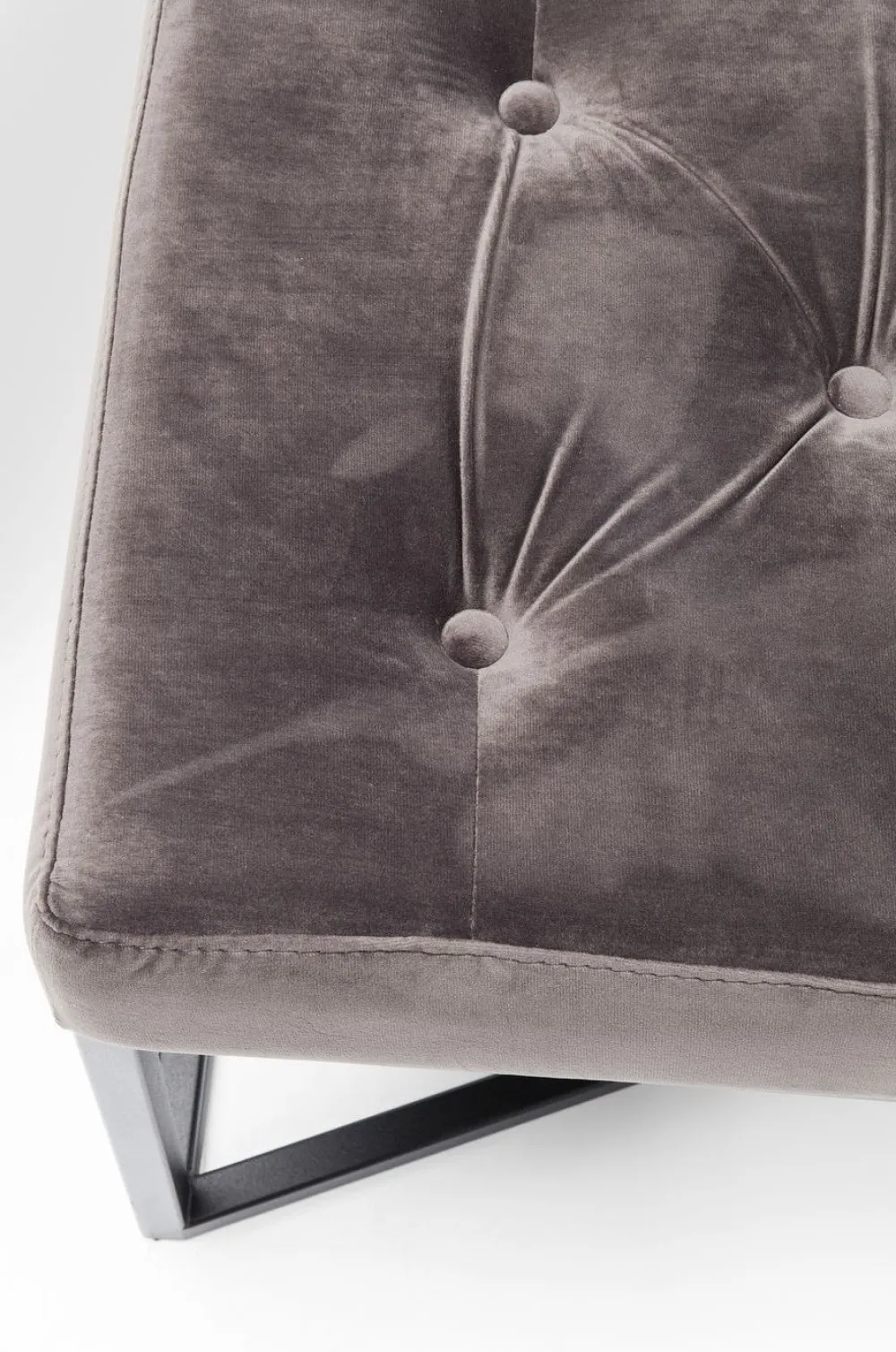 KARE Design Penkit*Crossover Penkki Harmaa/musta 150x40cm