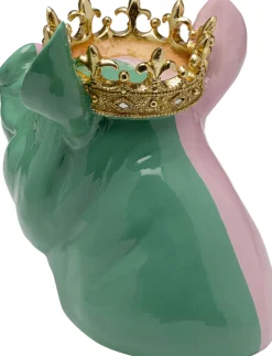 KARE Design Koriste-Esineet*Crowned Pig Kuninkaallinen Possu Koriste-esine 28cm