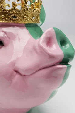 KARE Design Koriste-Esineet*Crowned Pig Kuninkaallinen Possu Koriste-esine 28cm