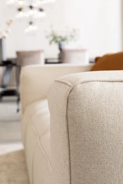 KARE Design Sohvat*Cubetto Sohva 3-istuttava - Kermanvärinen 220cm