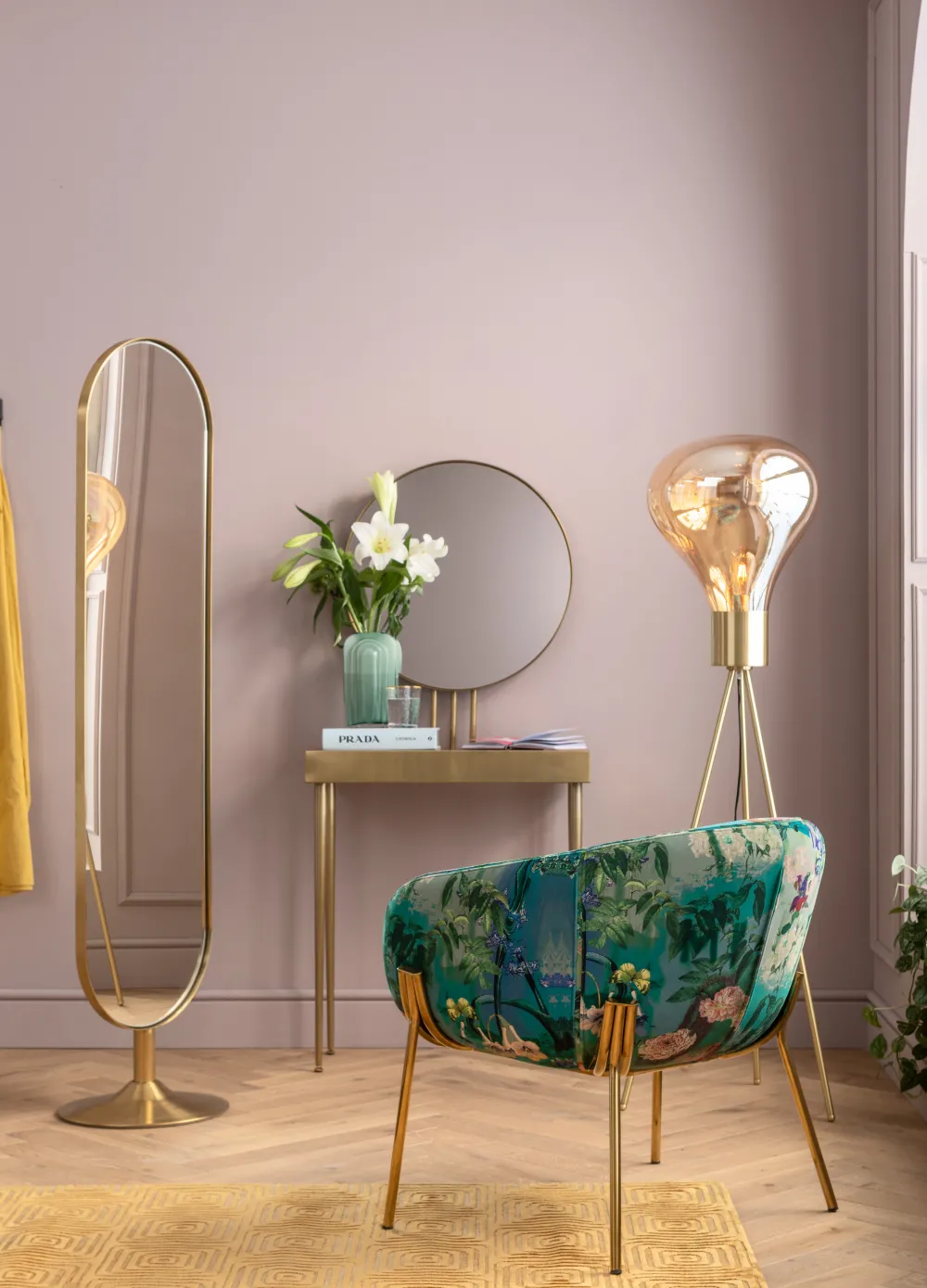 KARE Design Konsolipöydät Ja Sivupöydät*Curve Art Konsolipöytä Peilillä 153x70cm