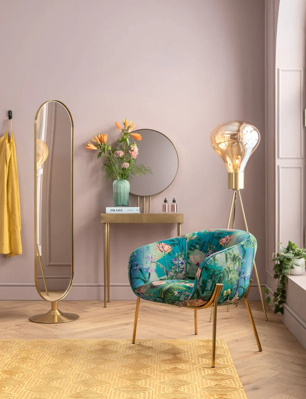 KARE Design Peilit*Curve MO Lattiapeili 40x170cm