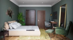 KARE Design Peilit*Curve Peili Messinki 70x200cm