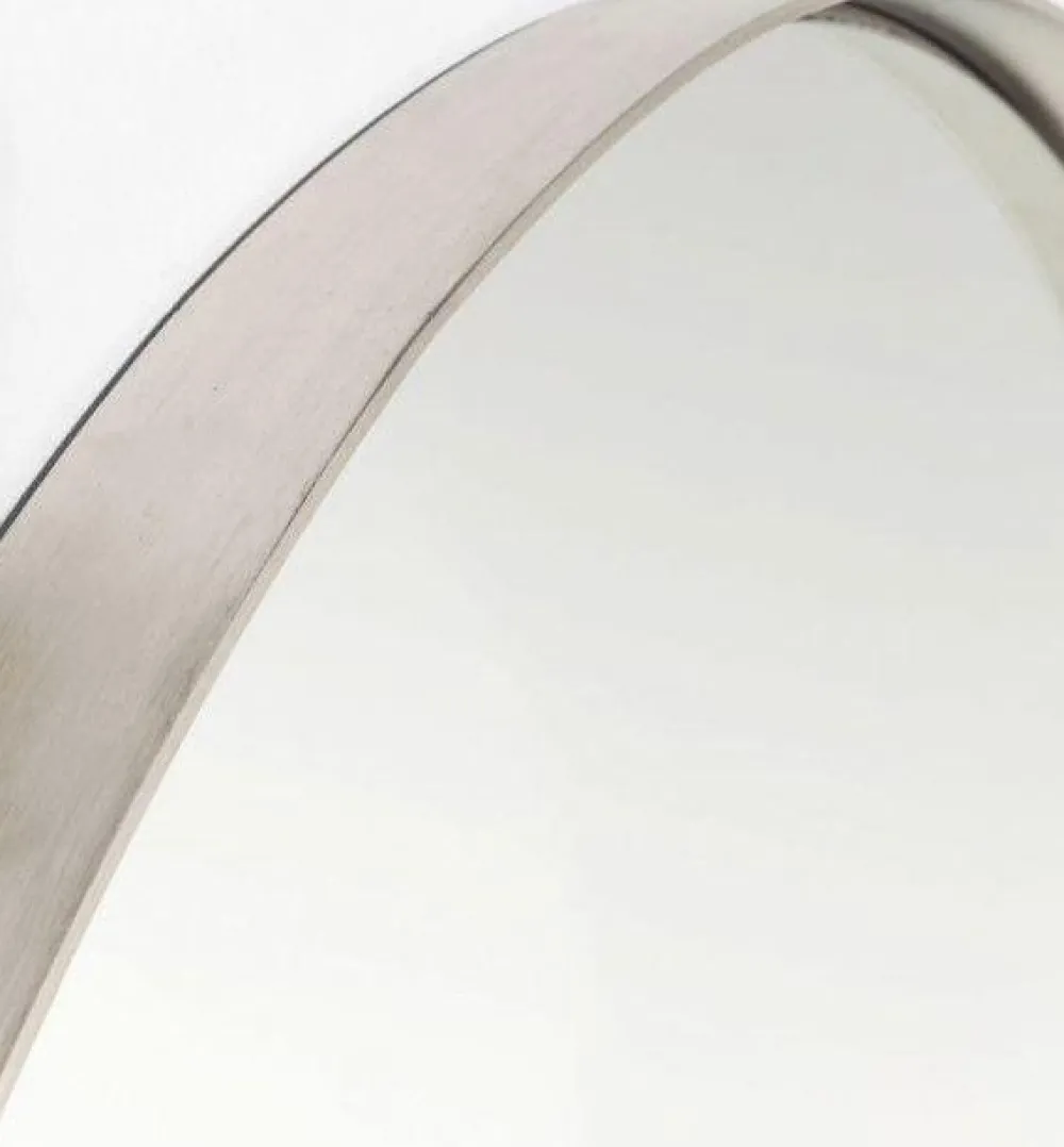 KARE Design Peilit*Curve Pyöreä Peili Metalli Ø100cm