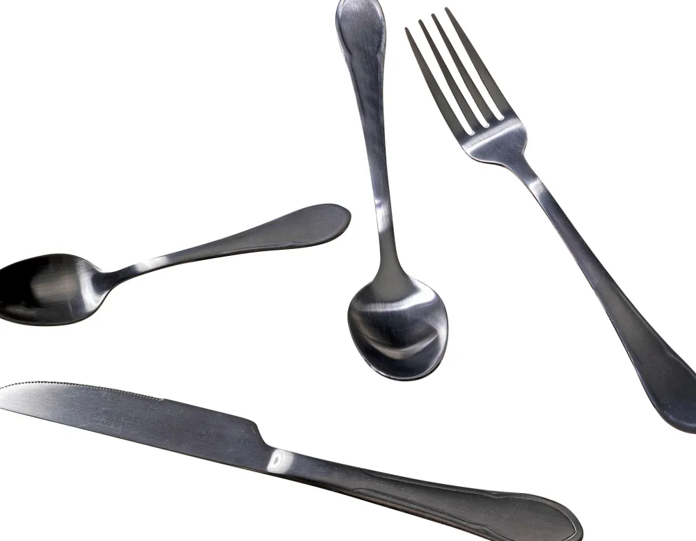 KARE Design Keittiö Ja Astiat*Cusina Aterimet Matta Grafiitti (16 Osaa)