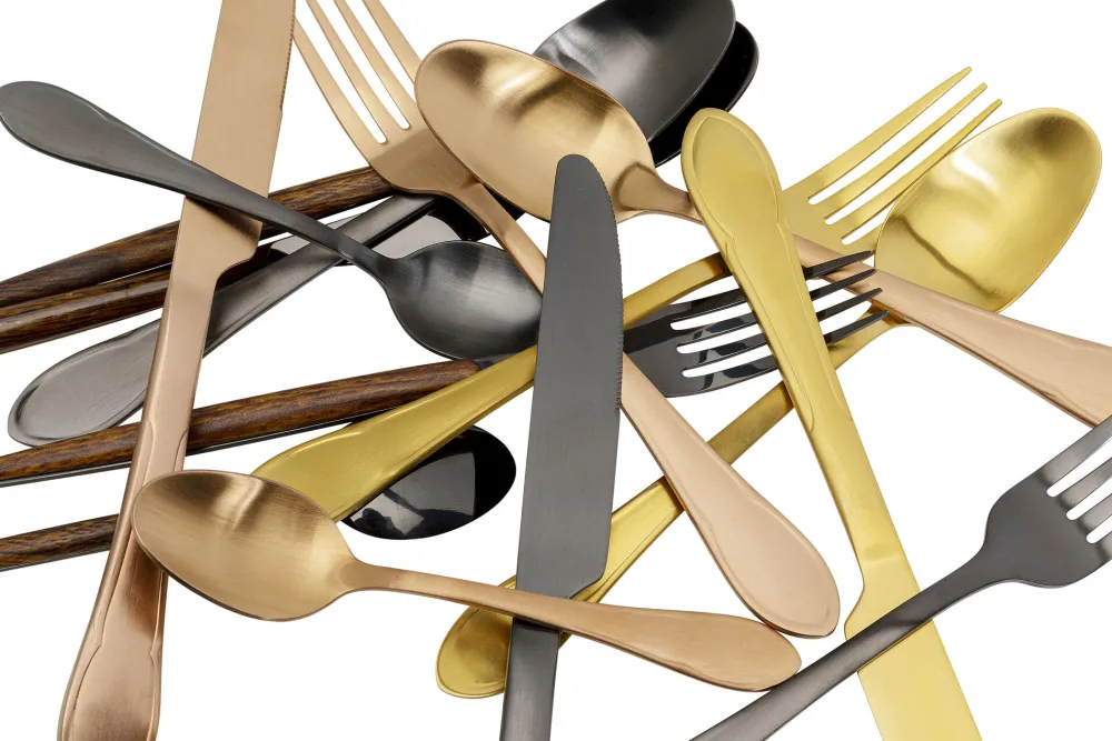 KARE Design Keittiö Ja Astiat*Cusina Aterimet Matta Grafiitti (16 Osaa)