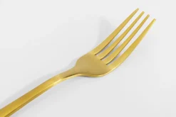 KARE Design Keittiö Ja Astiat*Cusina Aterimet Matta Kulta (16 Osaa)