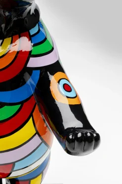 KARE Design Koriste-Esineet*Dancing Dog Koira Koriste-esine Monivärinen 53cm