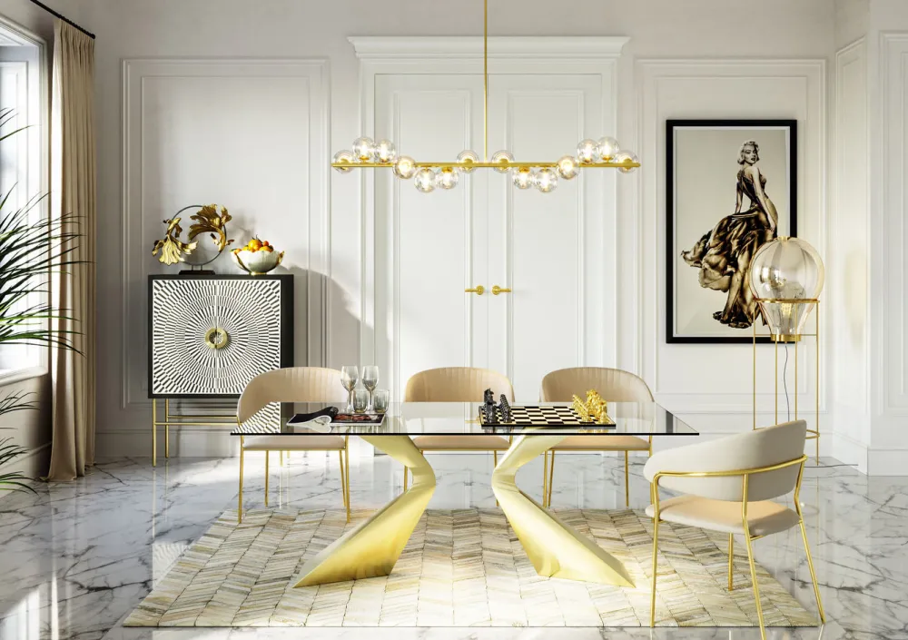 KARE Design Jalalliset Koriste-Esineet*Deco Chess Shakkipeli Koriste-esine 60x60cm