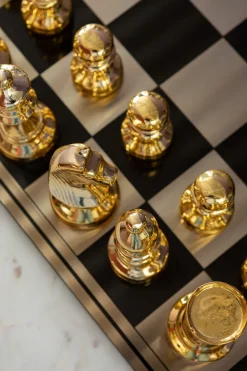 KARE Design Jalalliset Koriste-Esineet*Deco Chess Shakkipeli Koriste-esine 60x60cm