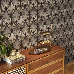 KARE Design Korurasiat*Deco Leaf Kerrostarjotin, Kulta